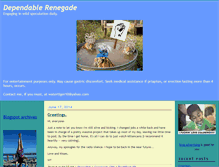 Tablet Screenshot of dependablerenegade.com